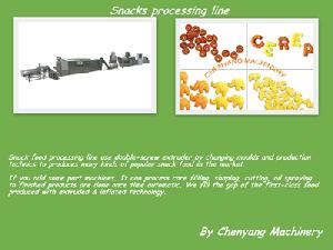 Inflated Extruded Snacks Plant