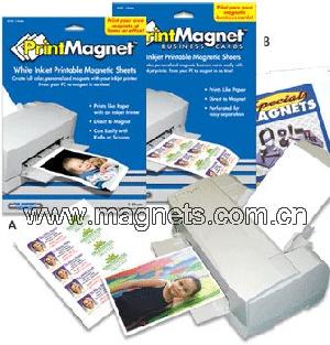 Inkjet Printable Magnetic Sheets, Magnetic Inkjet Paper