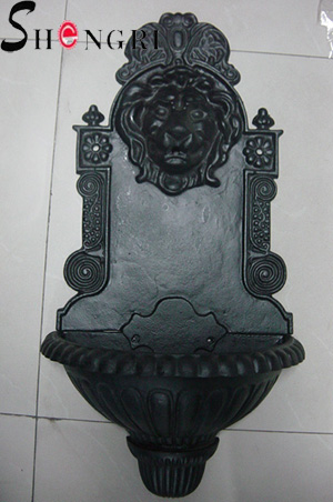 Cast Iron Fountain With Lion Head
