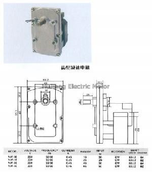 Ac Single Phase Shaded Pole Gear Motor Made In China Sp Motor
