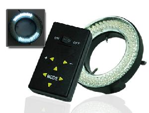 4 mode light control adjustable brightness 144 led microscope camera ring 4zone