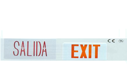exit sign ul certified