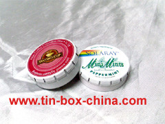 Candy Tin Box, Mint Tin Can