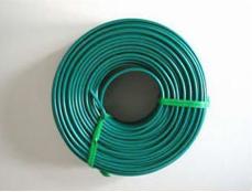 Green, Plastic Coated Rebar Tie Wire For Sale