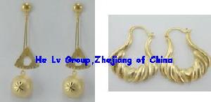 brass earring