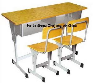 Student Table And Chair / School Furniture