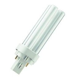 Compact Fluorescent Plug In 4 Pin, G24q-1-2-3, Quad Lamps And Triple Tube