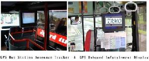 Gps Bus Station Announce Tracker And Gps Bus On Board Information Advertise