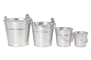 metal buckets pails