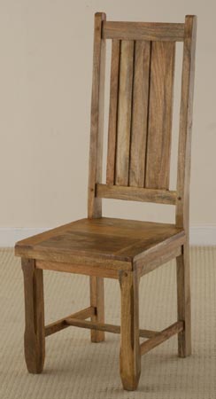 Mango Wood Dining Chair Manufacturer, Exporter, Furniture From India
