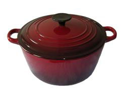 enameled cast iron cookware hbf 508