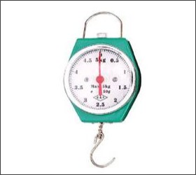 Clock Scale, Ocs-107 5kg-8kg Stamping Steel Rust Spray Shell And Plate With Abs Ourter Cover