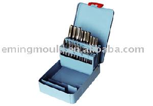 Threading Tool Parts, 21 Pcs Hand Taps Din 352 In Metal Box