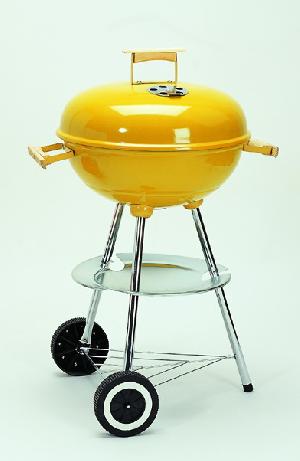 charcoal grill cart kettle
