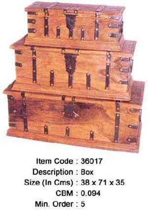 Indian Wooden Box Manufacturer, Exporter And Wholesaler India