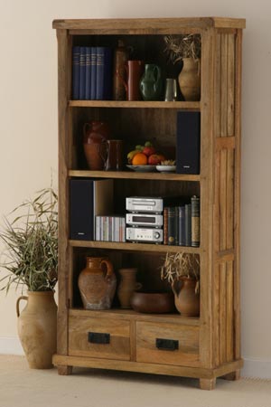 Wooden Display Bookcase Manufacturer, Exporter And Wholesaler India