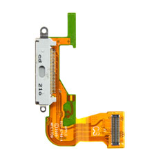 Iphone 3gs Data Connector Charger Port With Flex Cable For Repalcement White