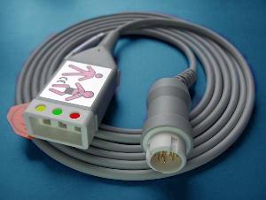 Philips 3-lead Ecg Cable