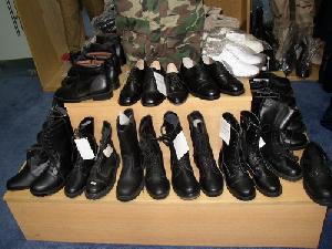 Military Boot Police Shoes Patent Pu Shoes Boots