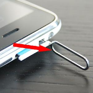 Iphone And Iphone 3g Sim Holder Dock Removal Tool