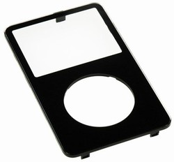 Black Ipod Video Front Cover Panel Faceplate Housing Shell Case