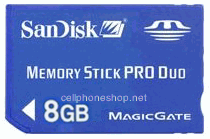 Sandisk 8gb Memory Stick Pro Duo