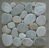 Pebbles With Mesh In Slate From Top Slate Co., Ltd