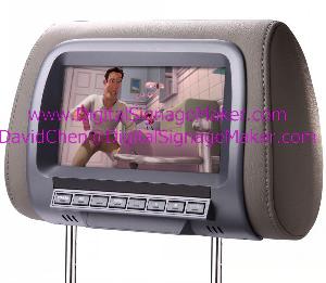 7 Inch Ad701v Cab Lcd Advertise Player / Lcd Screen On Taxi / Cab, Digital Media Play For Car / Kab