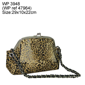 leopard printing fashion bag