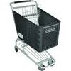 plastic basket steel frame supermarket shopping trolley