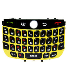Blackberry Javelin Curve 8900 Keypad Keyboard Yellow