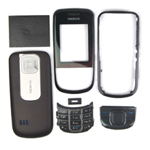 Complete Set Housing Faceplate Cover For Nokia 3600s Black