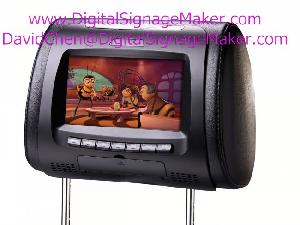 Cab / Taxi / Car Lcd Screen For Advertising Promotion