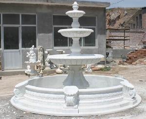 Marble Carved Polished Fountain