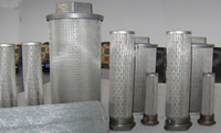 Stainless Steel Pleated And Cylinder Filter Elements For Sale