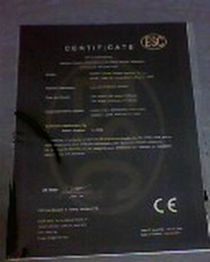 packing machine ce certificate