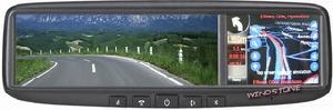 Car Rear View Mirror With 3.5 Inch Tft Lcd Touch Screen Gps Navigator System Bt-gps-935
