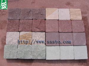 China Supplier Of Natural Stone Products / Sandstone Or Cubestone / Granite Cubes