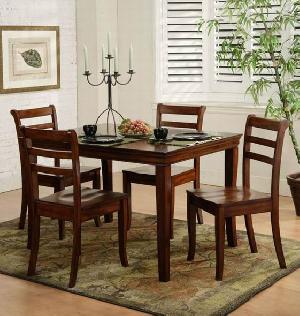 Solo Dining Set Furniture Made From Mahogany Wood