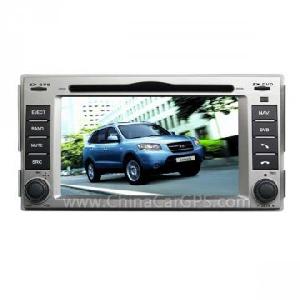 Digital Touchscreen / Special For New Santafe 2008 2009 / Built In Gps / Bluetooth / Ipod / Rds / 2 