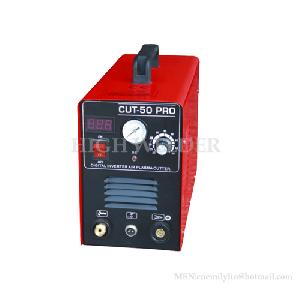 Digital Display Inverter Dc Air Plasma Cutter-cut-50a11 With Air Regulater At The Front Of The Panel