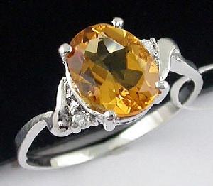 sterling silver citrine ring garnet bracelet amethyst earring rainbow stone