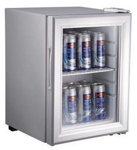 21 Liters Display Racks, Showcase, Show Case, Display Cooler, Cabinet Refrigerant R134a