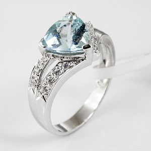 Factory For Sterling Silver Natural Blue Topaz Ring, Amethyst Pendant, Cz Jewelry, Fashion Jewelry