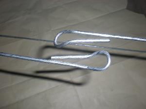 Galvanized Steel 45 Double Loop Baling Wire Ties For Sale