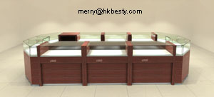11 Jewelry Showcases And Counters In The Retail Store