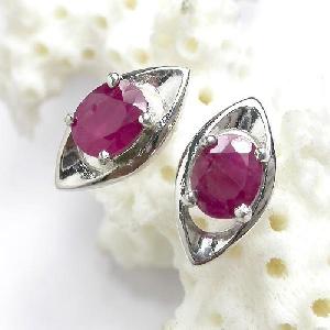 Factory For Sterling Silver Natural Ruby Earring, Sapphirering, Jewelry Set, Prehnite / Jadeite Earr