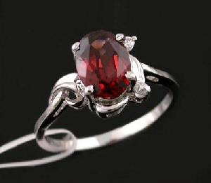Sell Sterling Silver Natural Garnet Ring, Tourmaline / Citrine Pendant, Fashion Jewelry