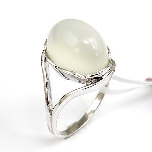 sterling silver moonstone ring prehnite bracelet earring pendant fashion jewelry
