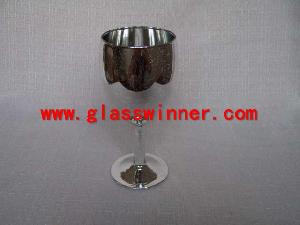Champagne Glass Silvering 2